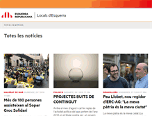Tablet Screenshot of locals.esquerra.cat